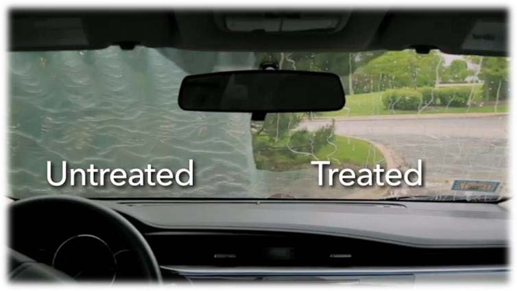 treated vs untreated with carbon steel window protection